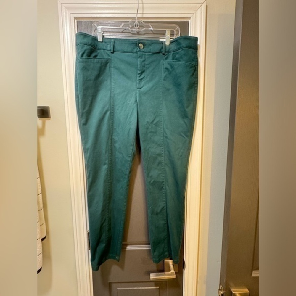 Loft women's skinny ankle pants sz 16 NWT mid rise